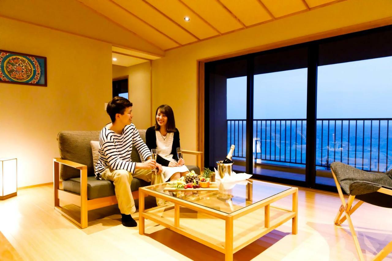 Umino Ryotei Okinawa Nakamasou Hotel Onna Luaran gambar